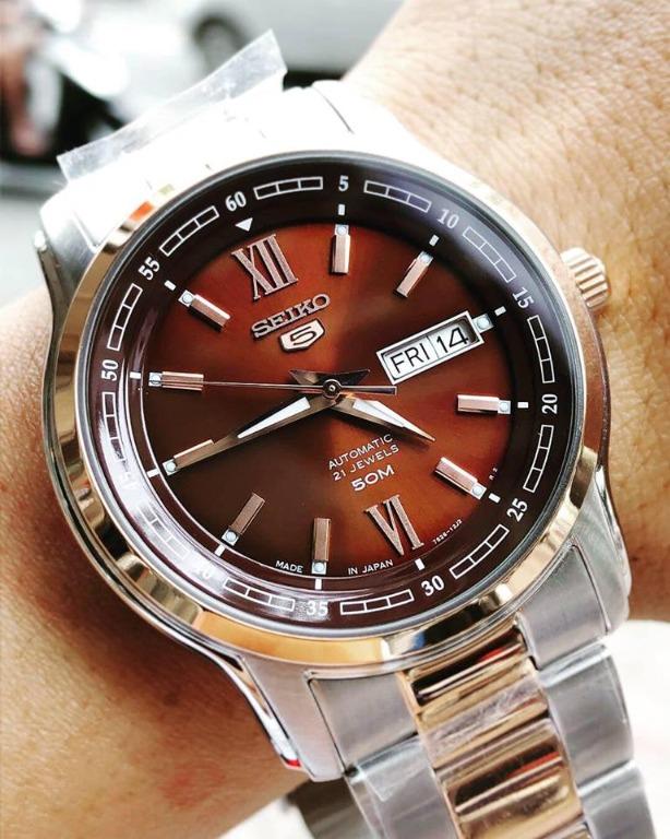 MADE IN JAPAN Seiko 5 SNKP18J1 SNKP18J SNKP18 SNKP Automatic Japan Made Stainless Steel Analog Men s Watch