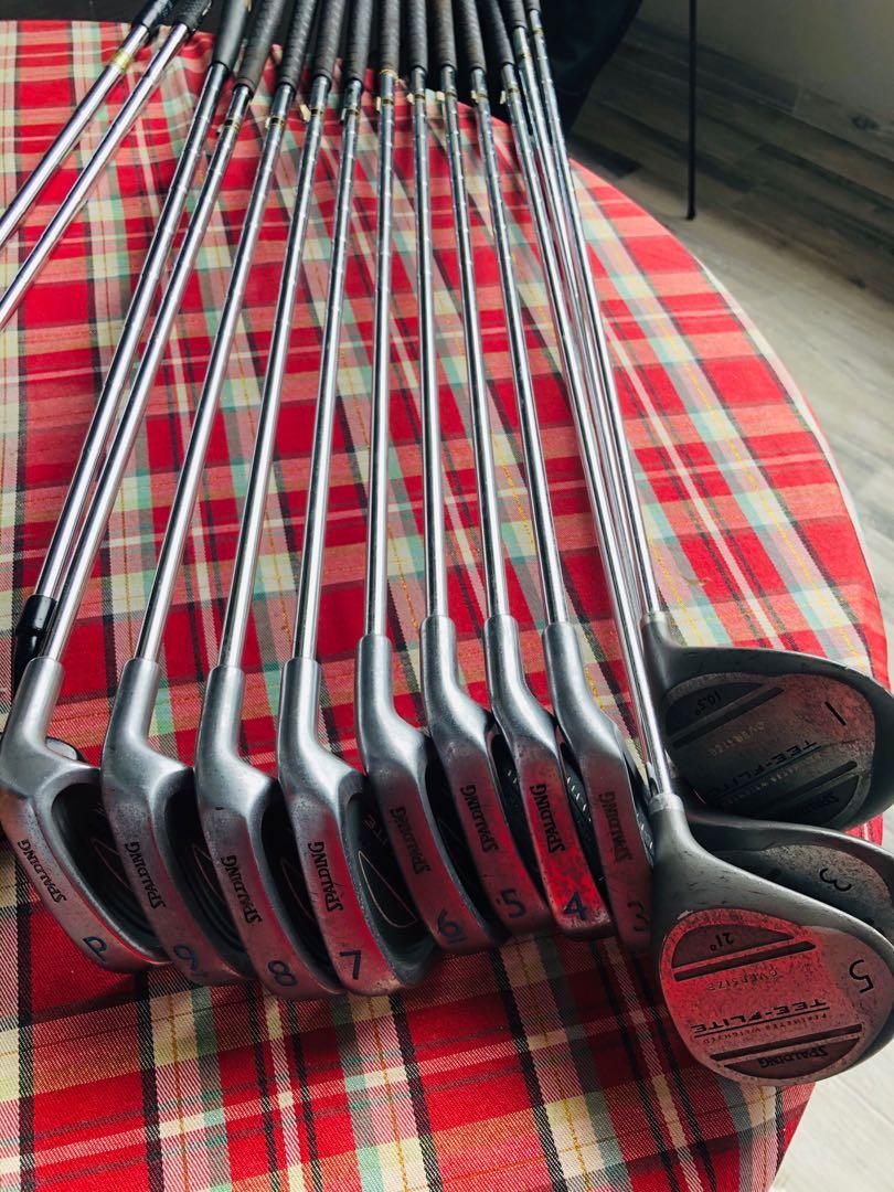 Total of 20 Clubs complete Set of Spalding Golf (Perimeter weighted