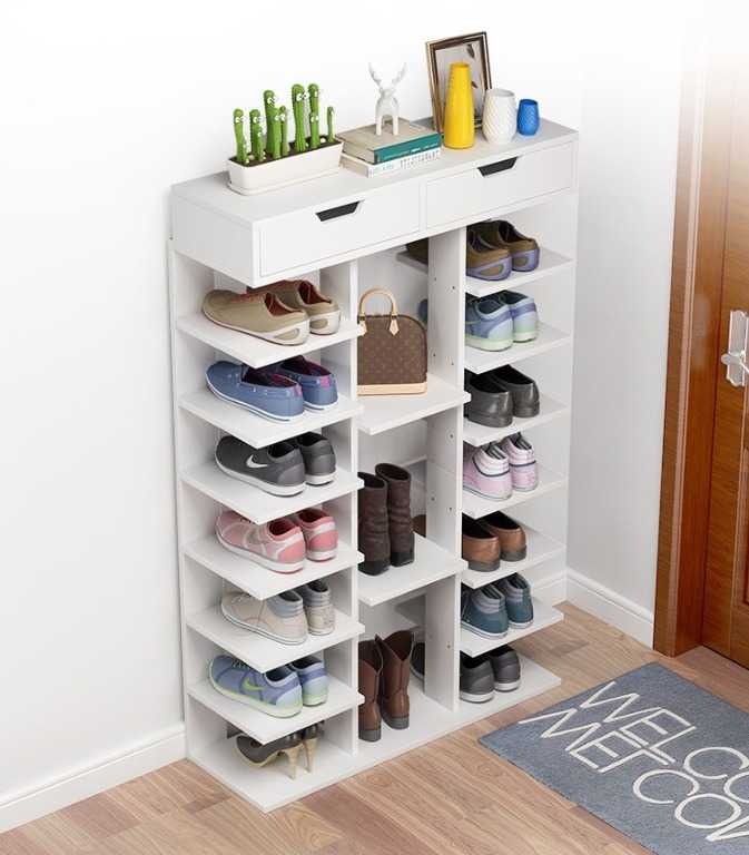 Shoe Cabinet Rack 17 Home Furniture Furniture Fixtures Shelves Drawers On Carousell