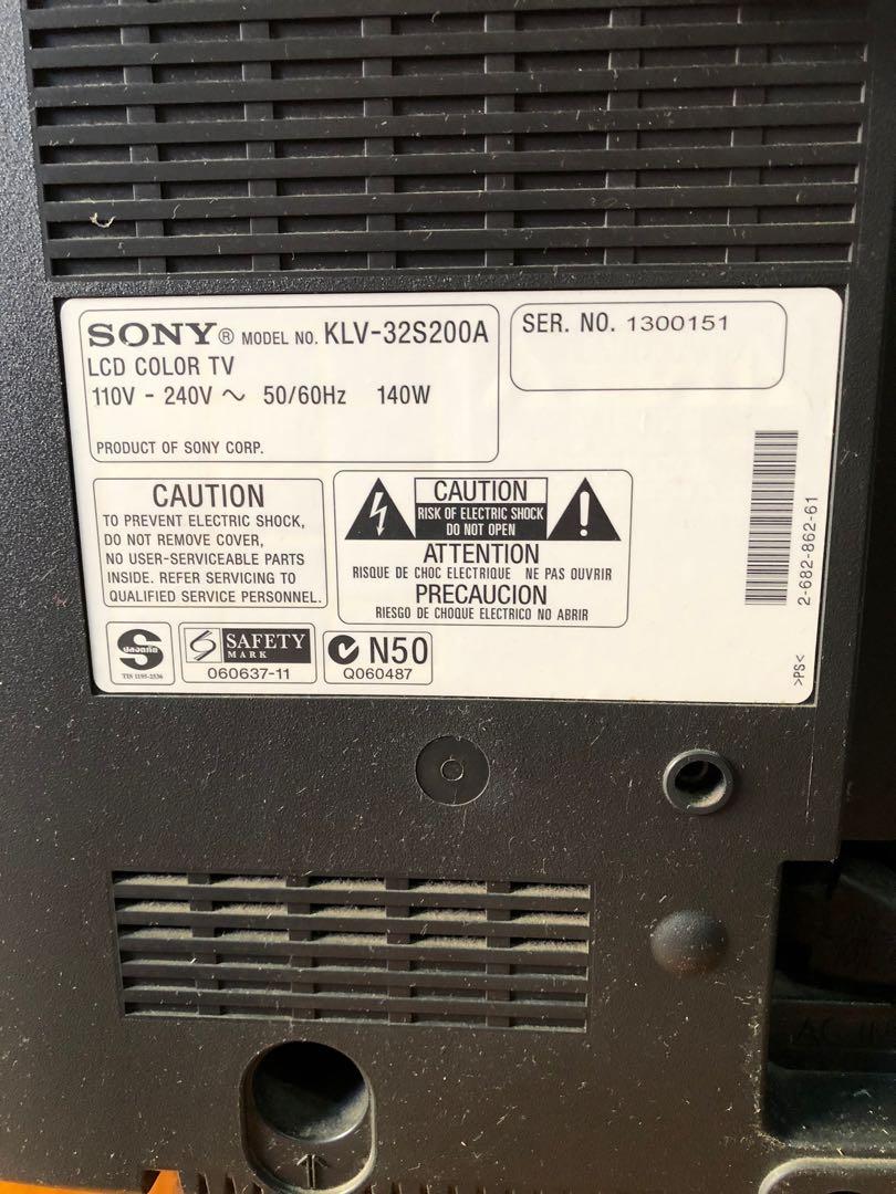 Sony TV, TV & Home Appliances, TV & Entertainment, TV on Carousell