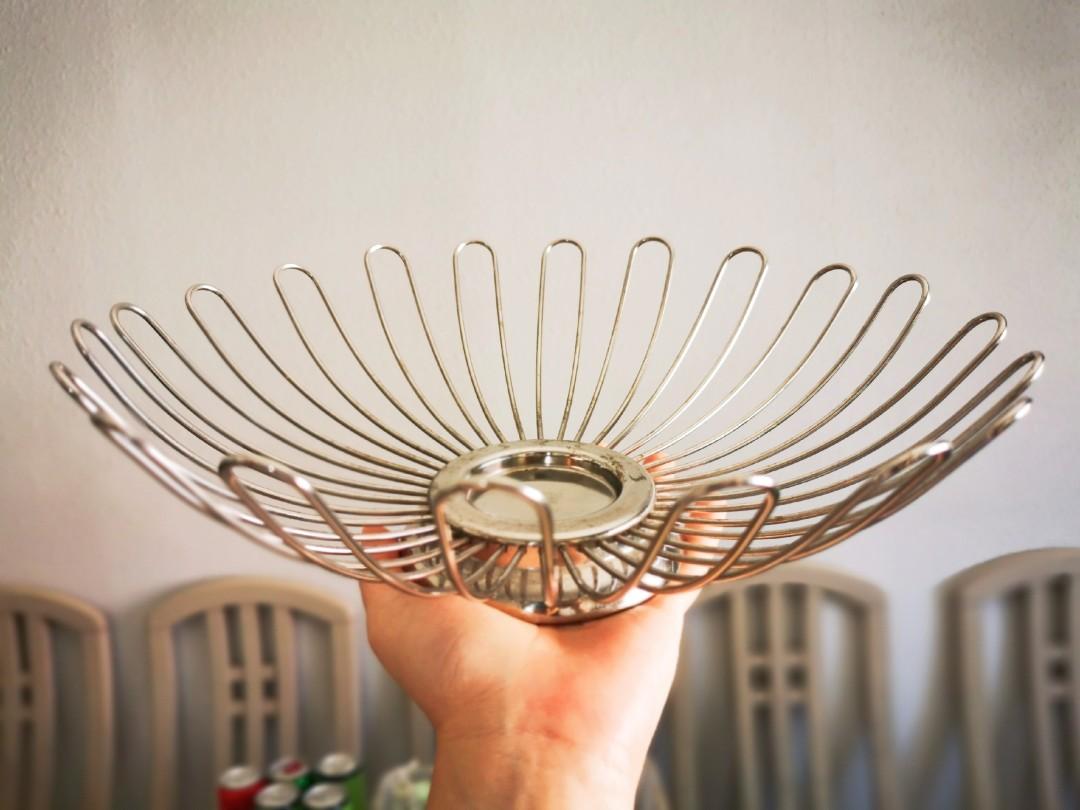 Stainless Steel Fruit Bowl, Everything Else on Carousell