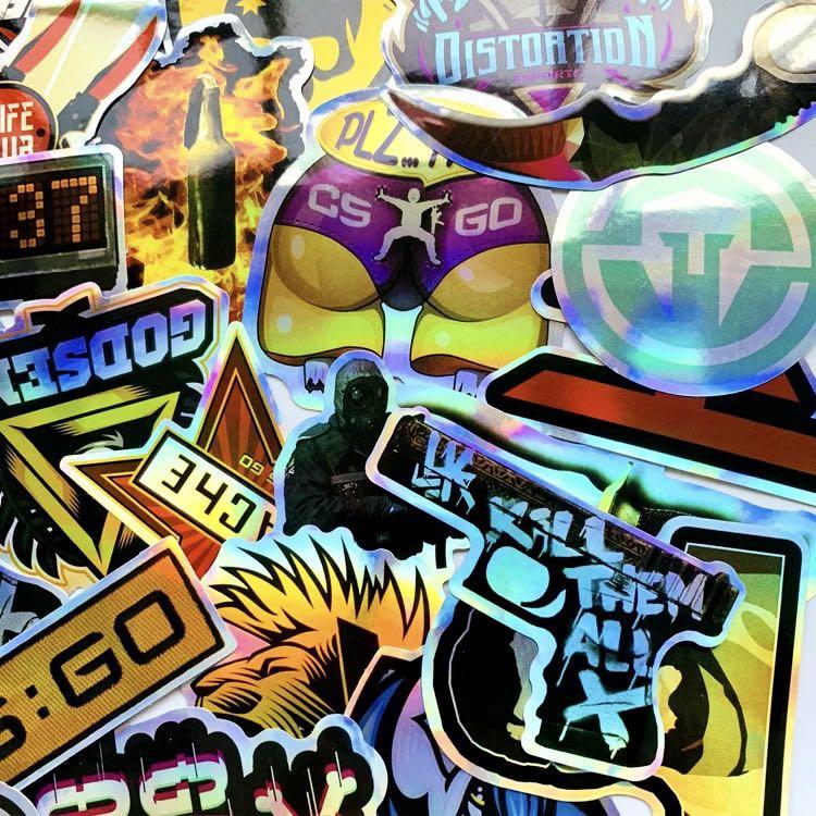 (Stickers) 50pc CSGO Counter Strike Global Offensive Stream Video Games