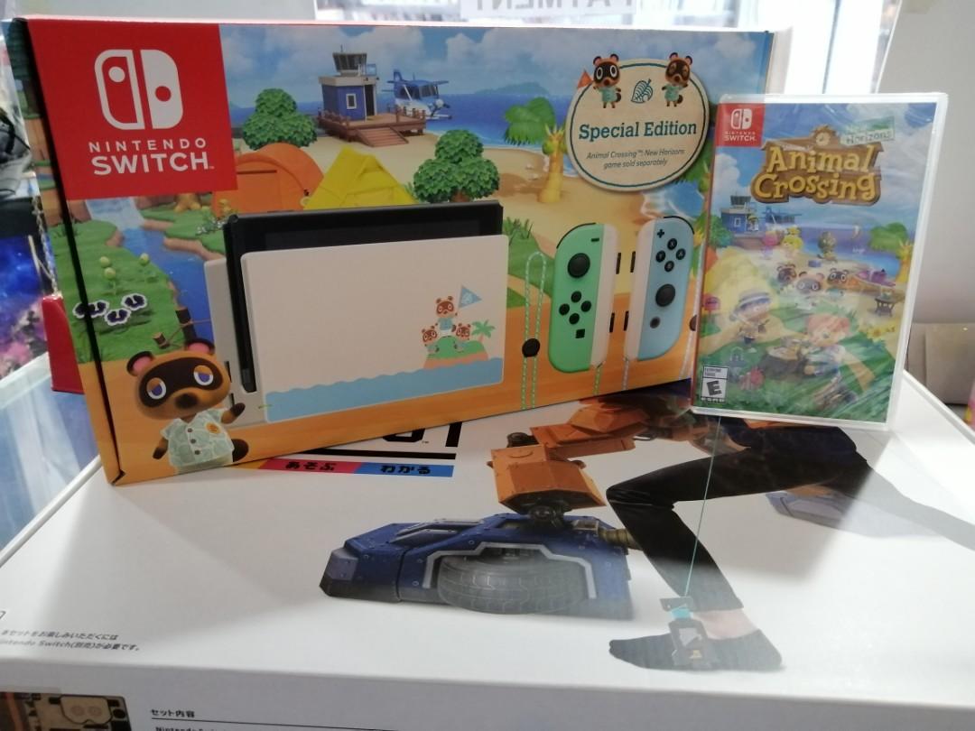 SWITCH ANIMAL CROSSING SE(Asia)unit (Category: Nintendo) located in Makati City. Submitted by yomyom_onlineshop (Listing ID 1023296396, Image 1). Description: Special Offer LOWEST price Offer Special Edition Switch unit only Sf separate Via lalamove, grab Gcash, Cod, bantransfer 09271865292.
