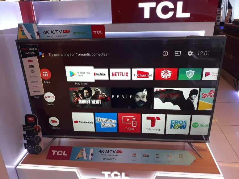 Tcl 65p8m 65 Smart 4k Uhd Android Tv Electronics Tvs Entertainment Systems On Carousell