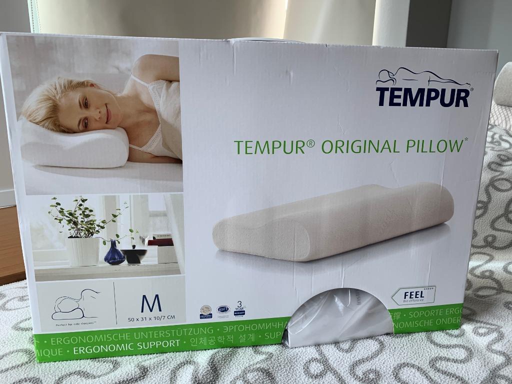 Tempur Original Contour Pillow Size M For Sale At 50 Furniture