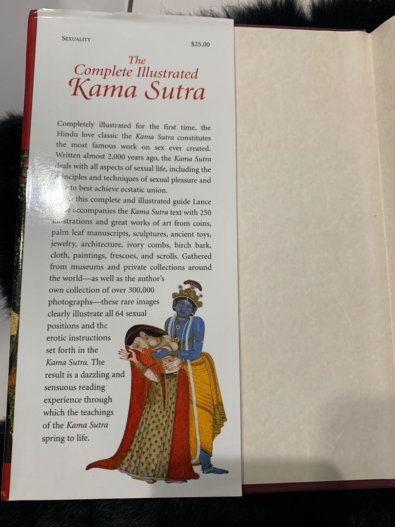 The Complete Illustrated Kama Sutra Hardcover Book Hobbies And Toys Books And Magazines 5692