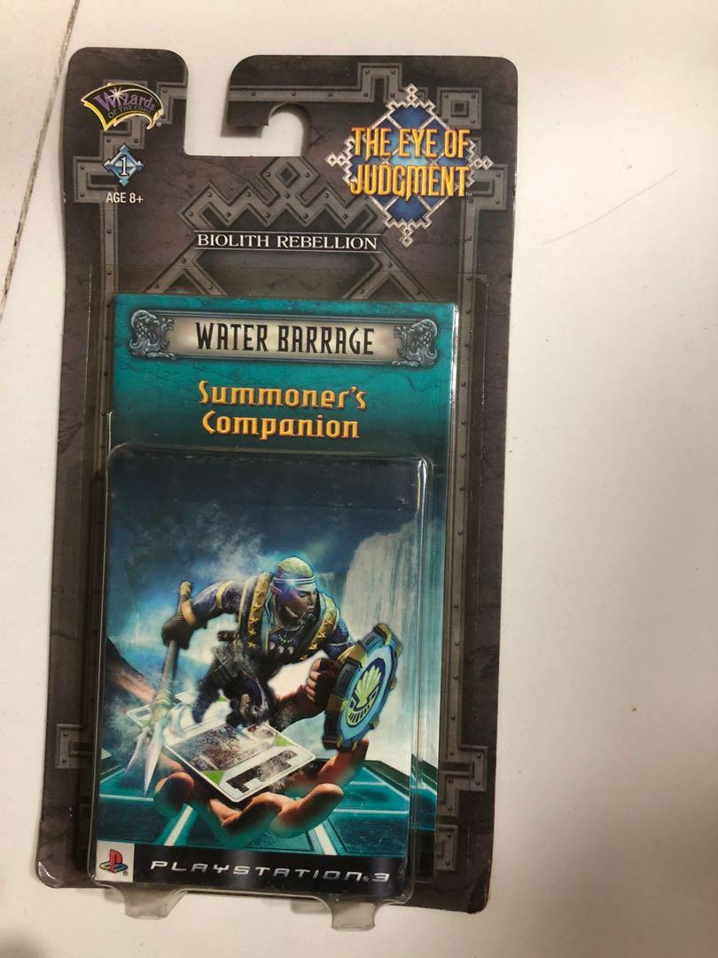 The Eye Of Judgment Game Card Water Barrage Toys Games Video Gaming Gaming Accessories On Carousell