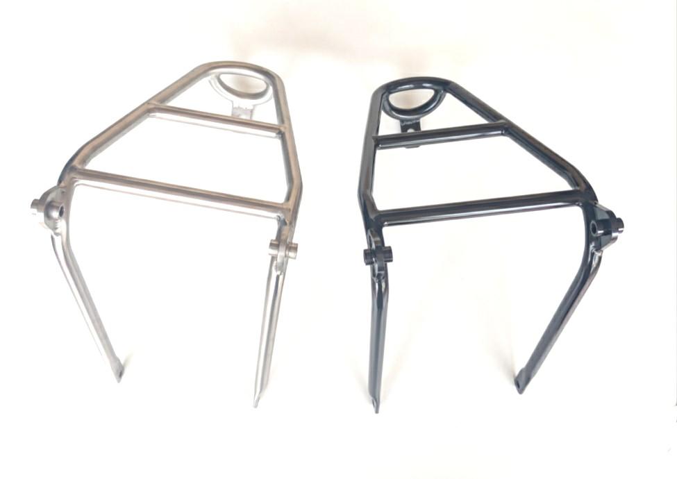 Titanium easy mini Q rack for Brompton, Sports Equipment, Bicycles ...