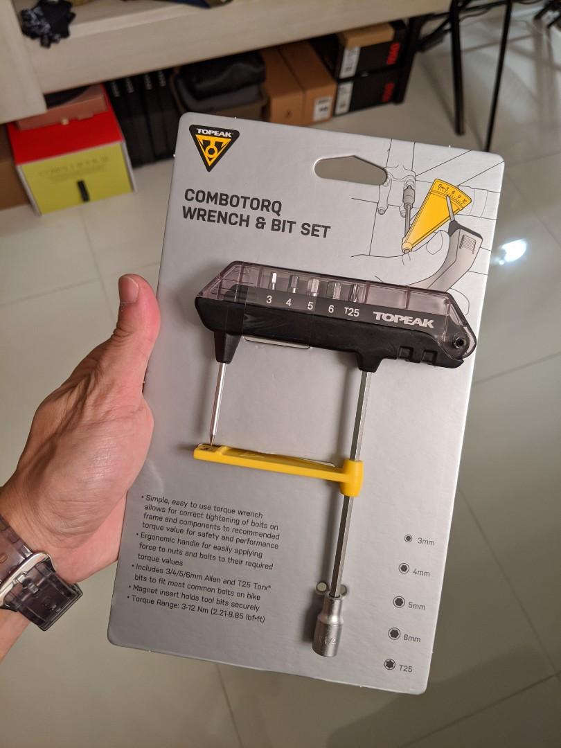 topeak combotorq wrench & bit set