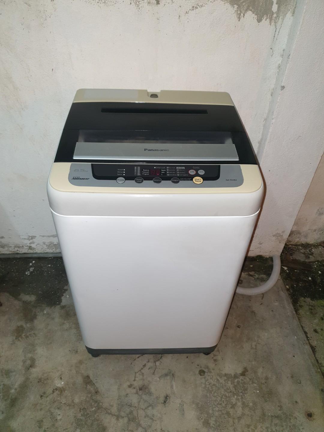 Used Panasonic Washer 6 5kg Washing Machine Mesin Basuh Fully Automatic Stainless Steel Drum In Good Condition Kitchen Appliances On Carousell