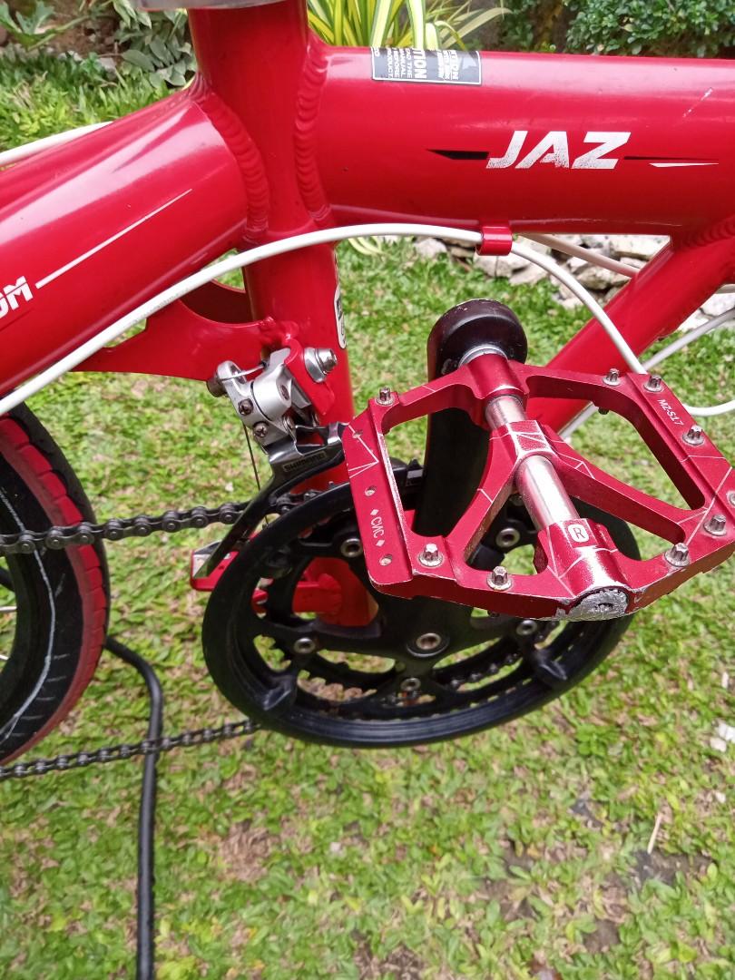 Venzo Jaz Folding Bike Sports Equipment Bicycles Parts