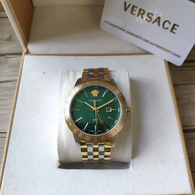 Versace Univers Green Dial Watch (Model 