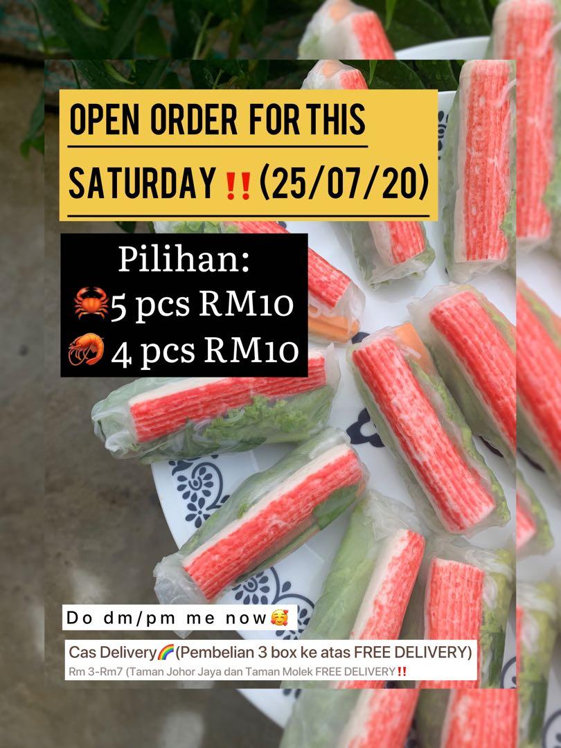 Vietnamese Spring Roll Food Drinks Food Drinks Others On Carousell