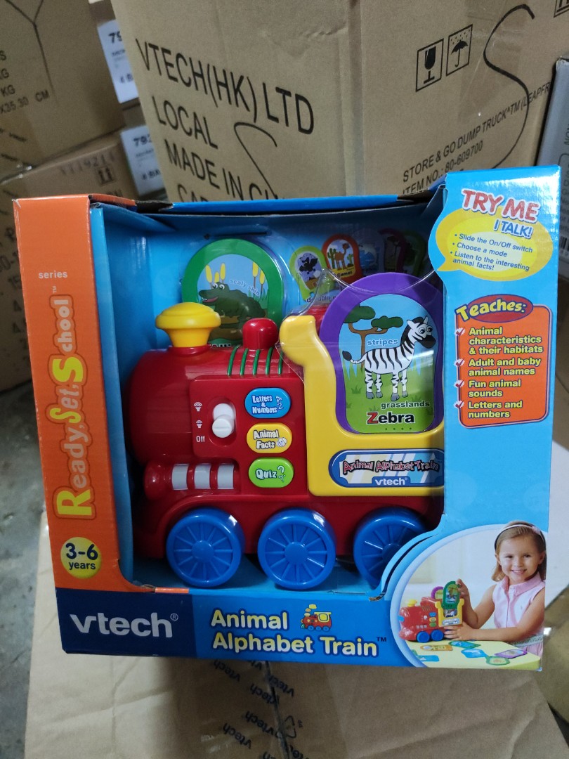 Vtech Animal Alphabet Train, 兒童＆孕婦用品, 玩具 - Carousell