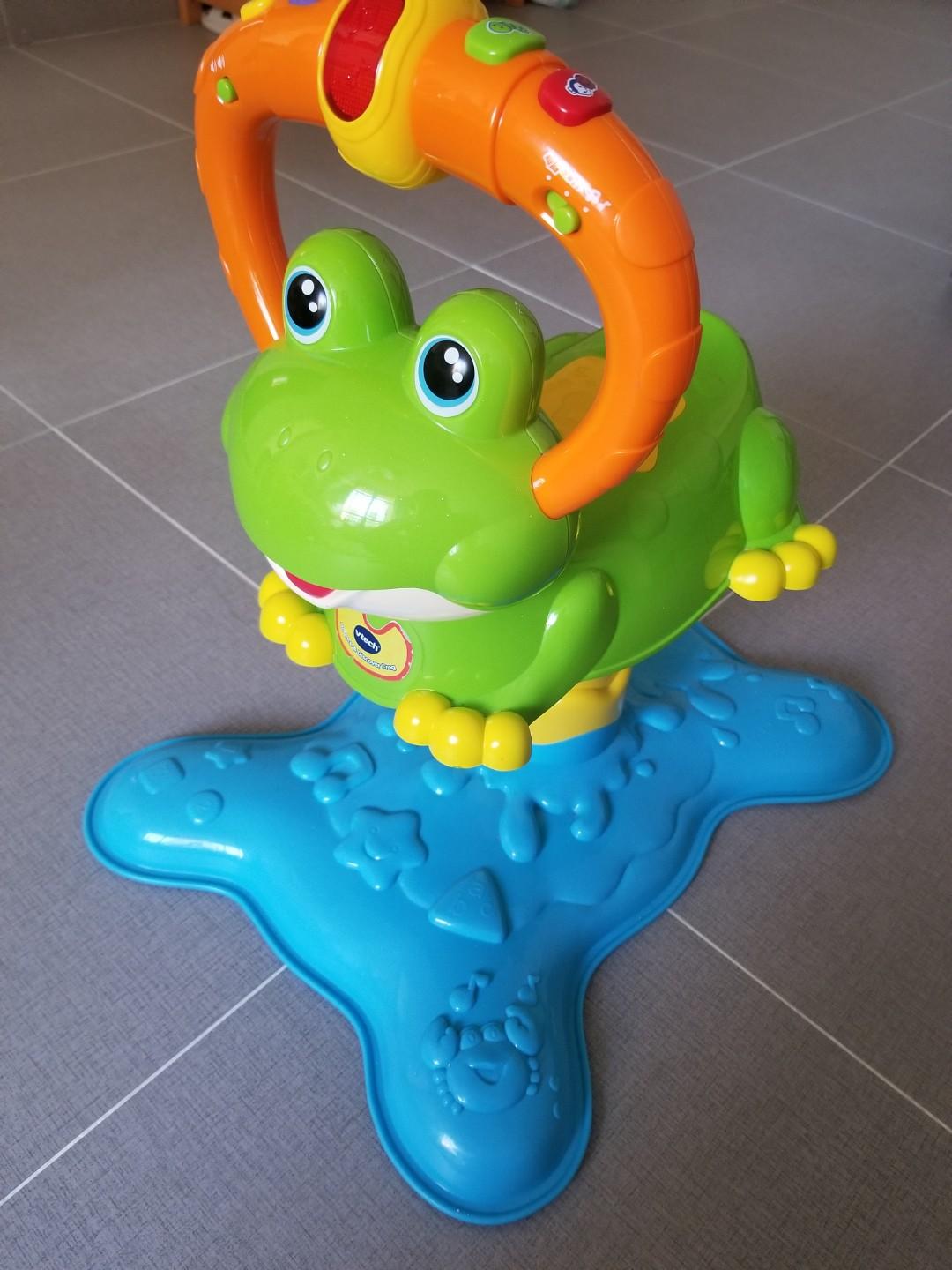 vtech baby bounce & discover frog