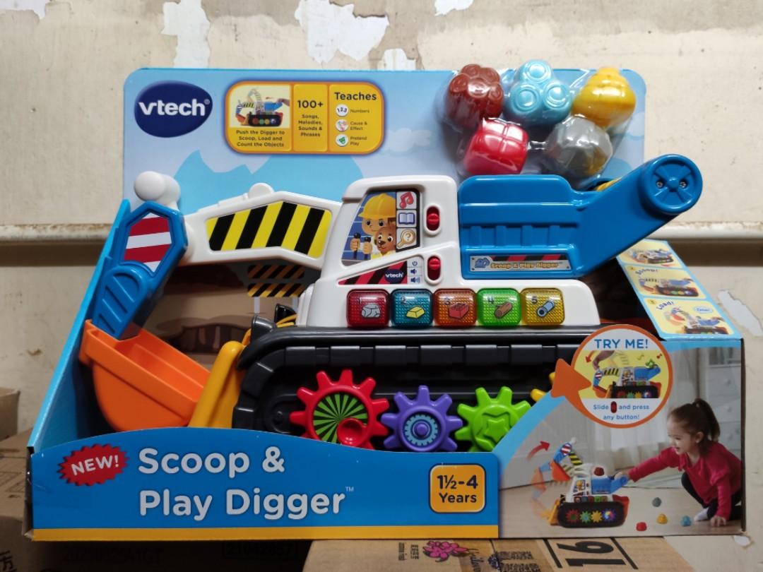 vtech scoop and learn digger