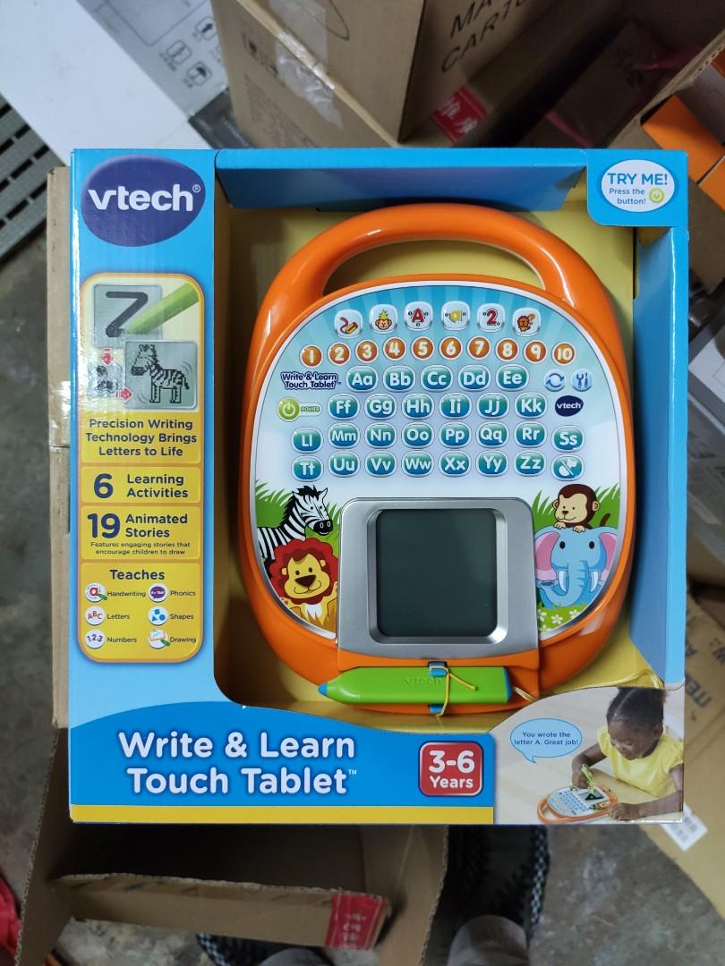 vtech write and learn touch tablet