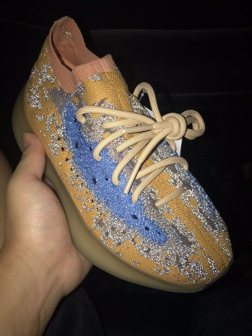 yeezy glitter shoes