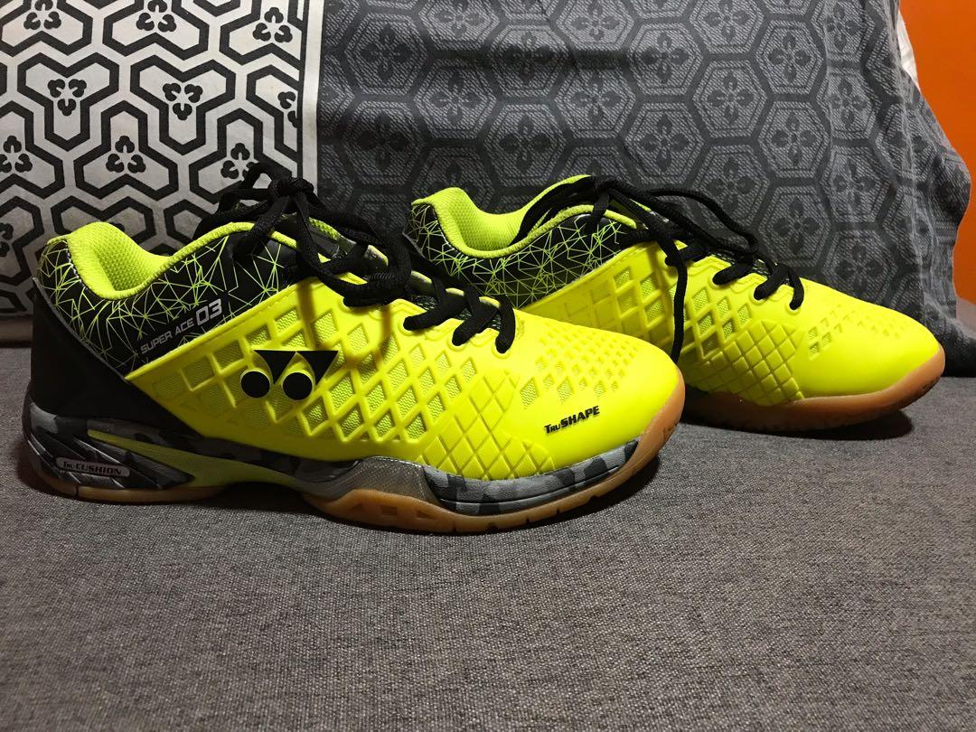 Yonex Super Ace 03 Badminton Shoes, Mens Fashion, Footwear, Sneakers on Carousell