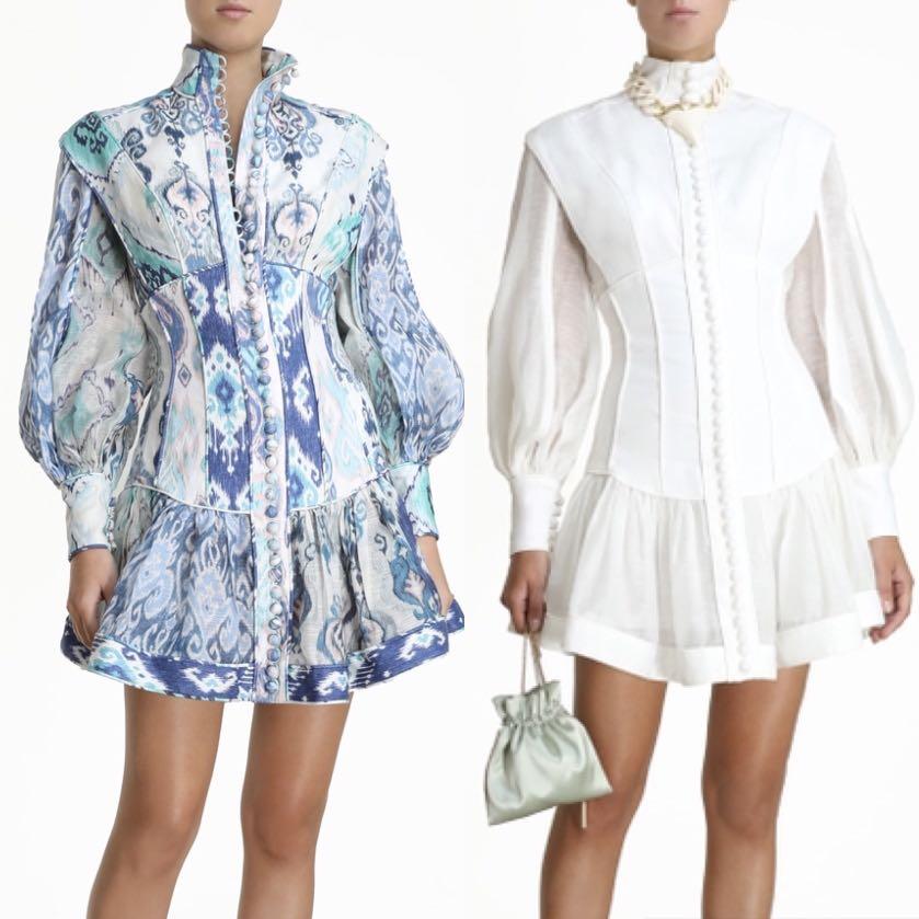Buy Zimmermann Glassy Mini Dress Cheap Online