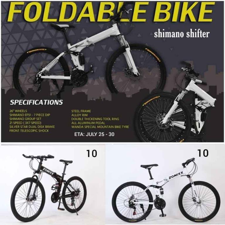 Zonixx folding bike store