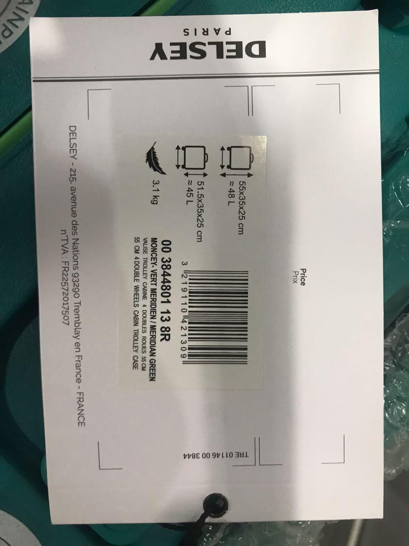 delsey moncey slim 55 cm