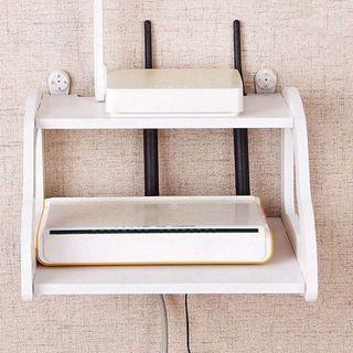 2 LAYER RACK DISPLAY HOLDER FOR ROUTER AND TV ACCESSORIES