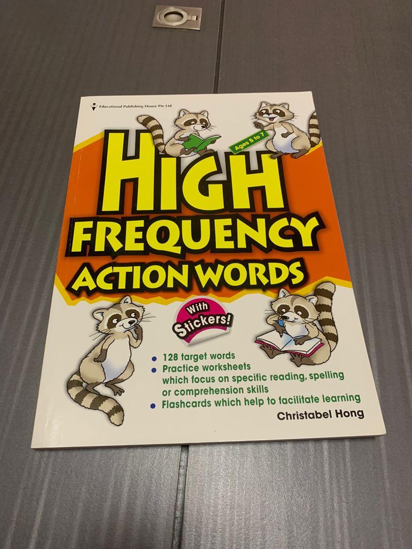 升小一英文練習簿high Frequency Action Words 教科書 Carousell 升小一英文練習簿high Frequency Action Words 教科書 Carousell