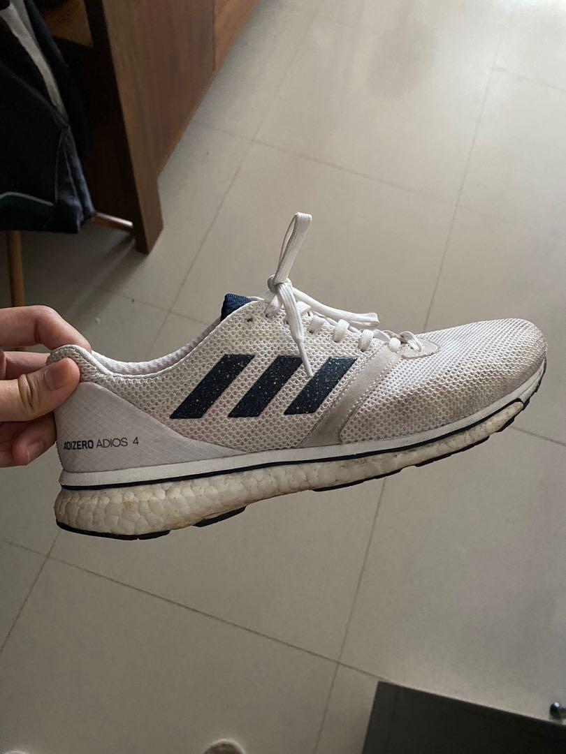 Adidas Adios 4 Boost Men s Fashion Footwear Sneakers on Carousell
