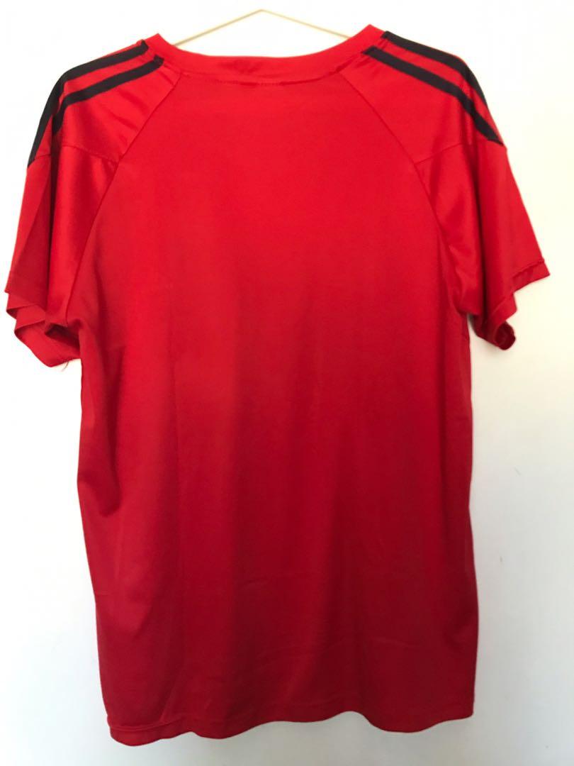 dri fit red shirt