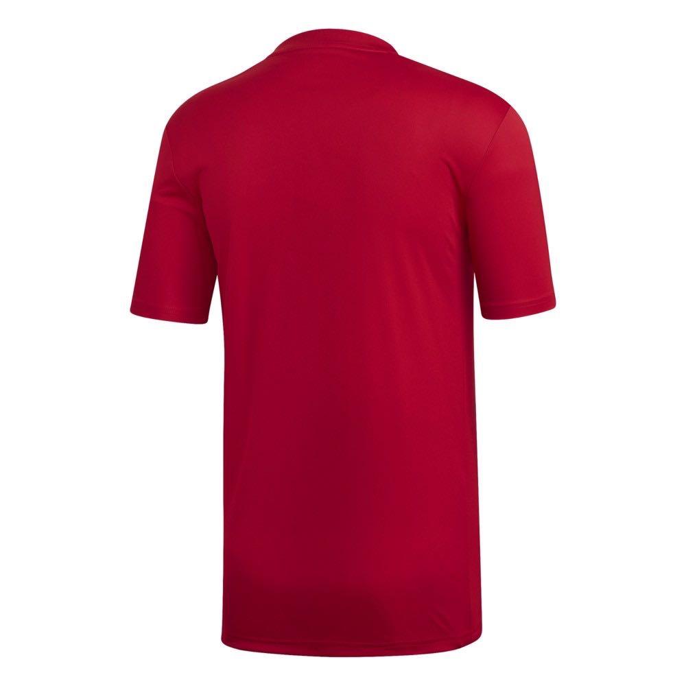 red jersey shirt