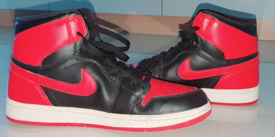 Red and hotsell black jordan 1s