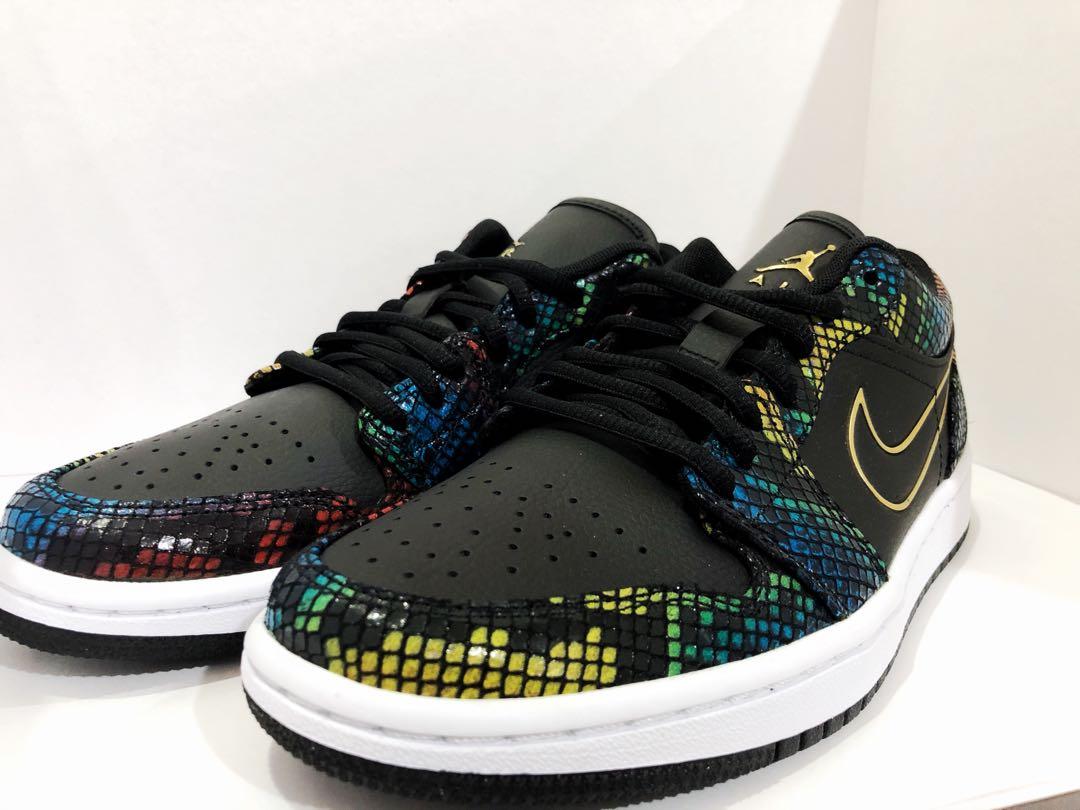 jordan 1 multicolor snakeskin