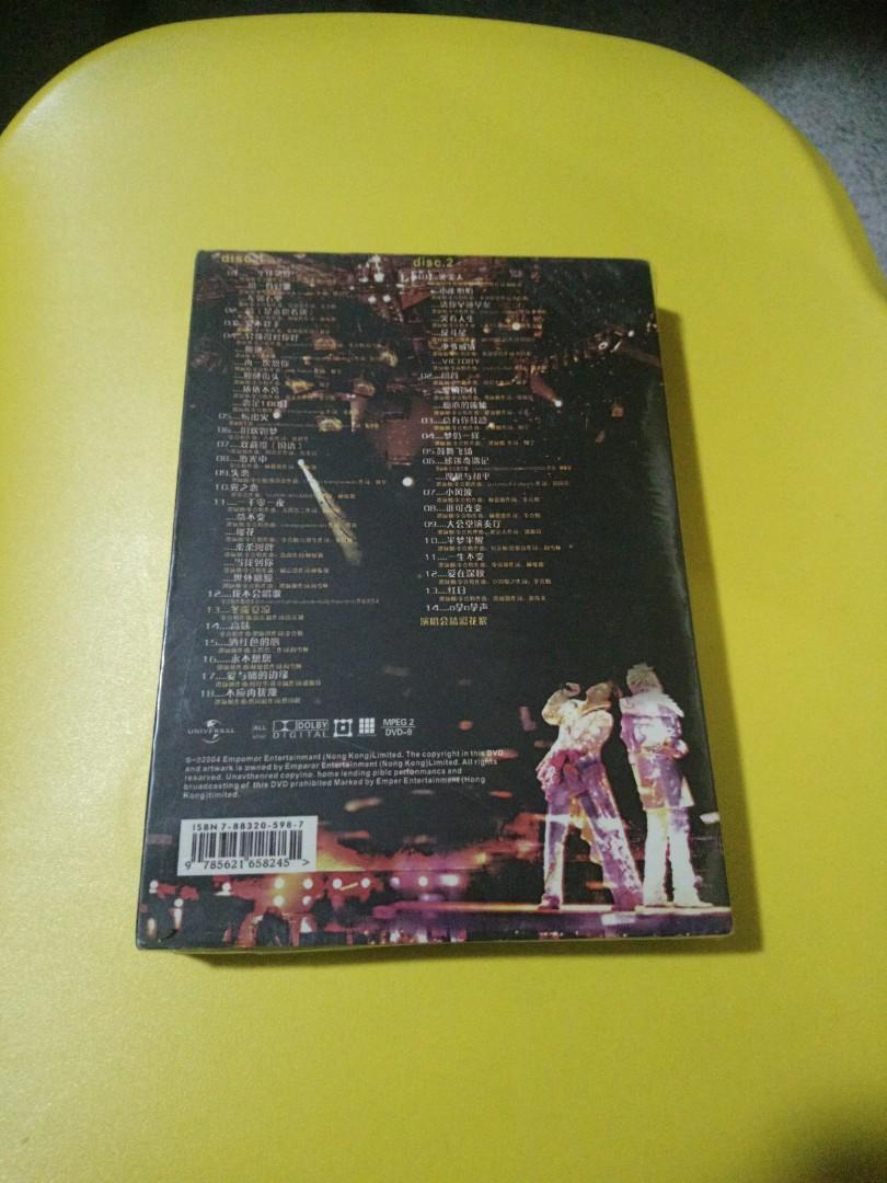 Alan Tan Hacken Lee 2004 Live Dvd Music Media Cds Dvds Other Media On Carousell