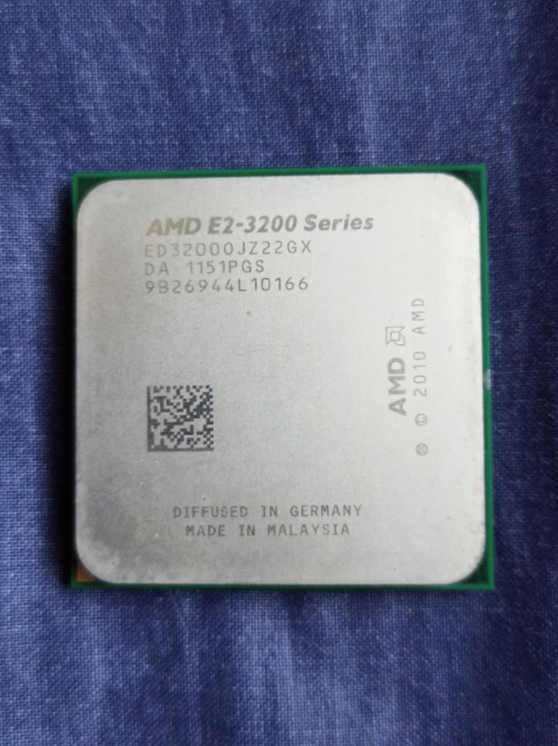 Amd E2 30 Cpu Apu Processor Electronics Computer Parts Accessories On Carousell