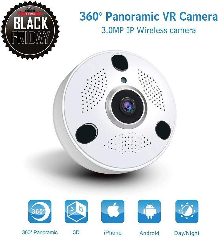 anni 360 Panoramic WiFi Security Camera