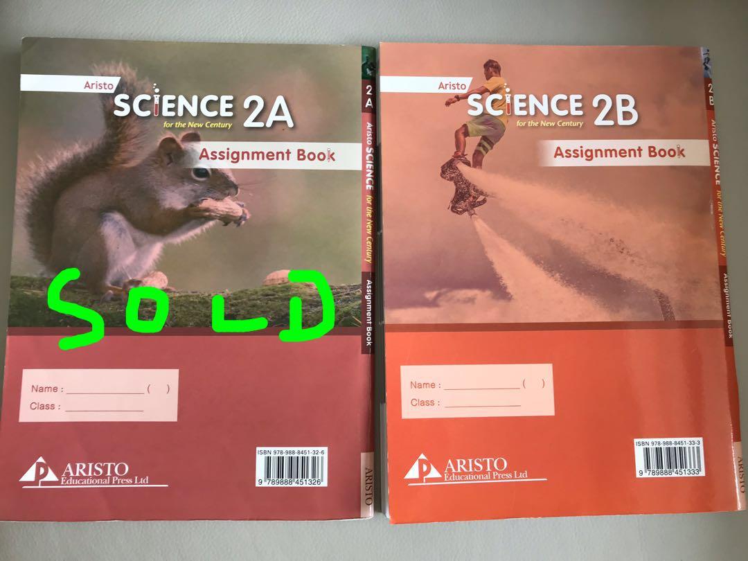 aristo science assignment book 2a