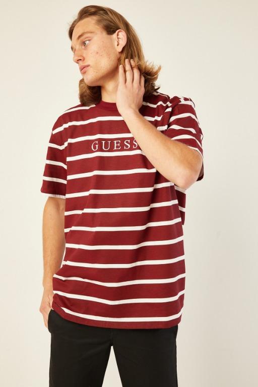 Guess doheny stripe tee new arrivals