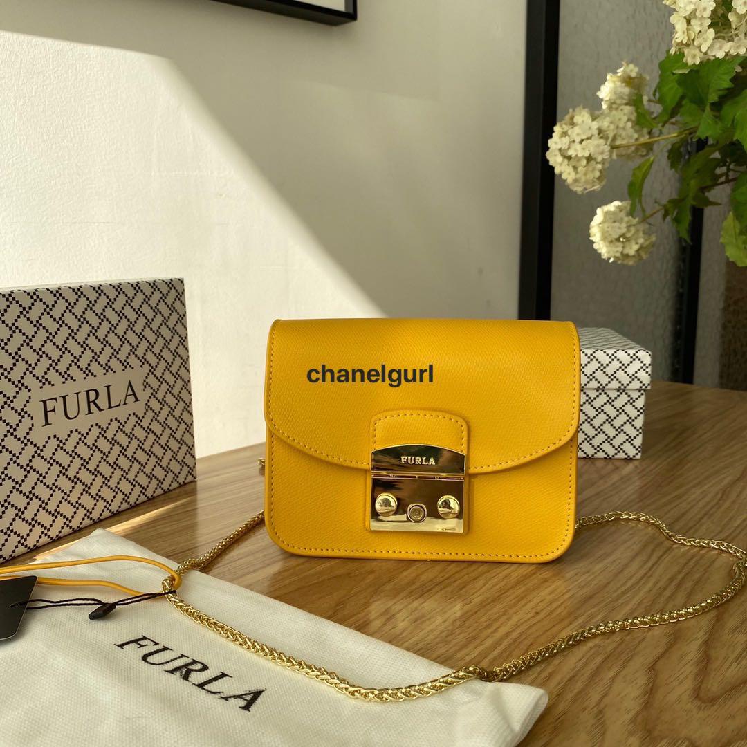 Furla online metropolis yellow