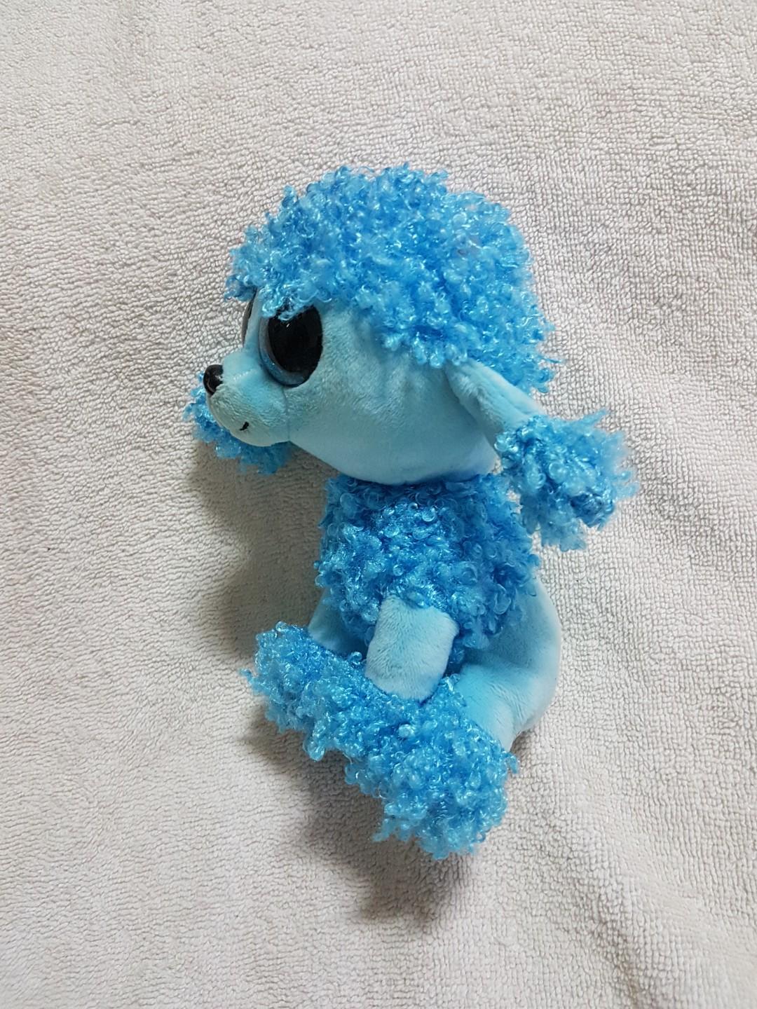 Blue poodle beanie boo clearance