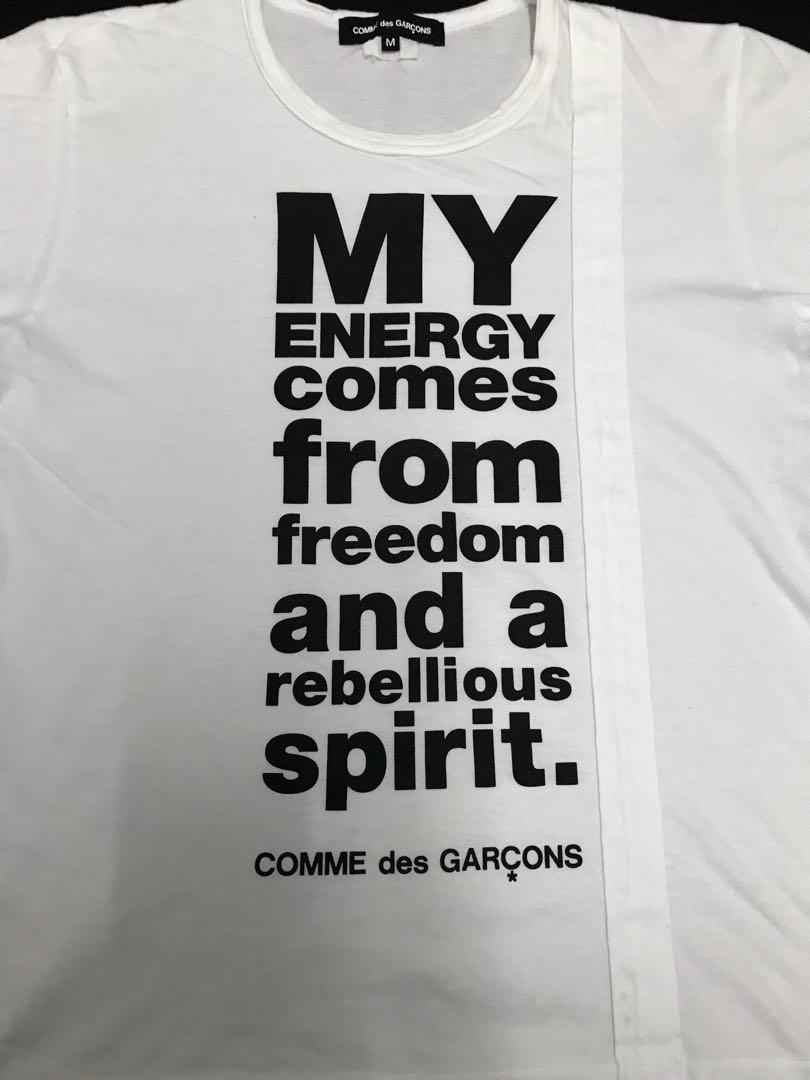 Comme des shop garcons quotes 80s