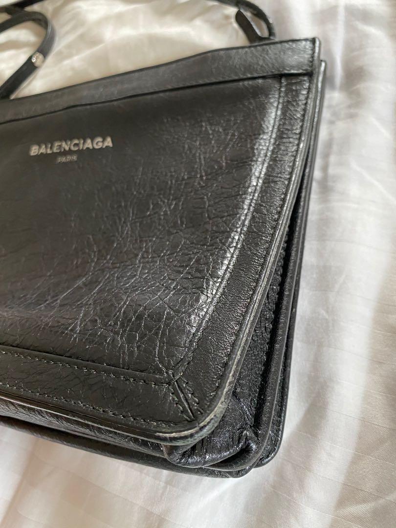 Balenciaga navy pochette s store