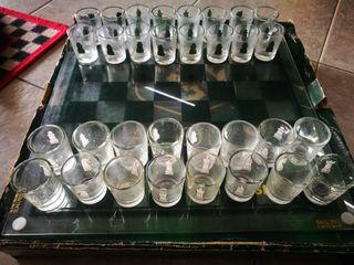 Baron's strong brew Chess & checkers set
