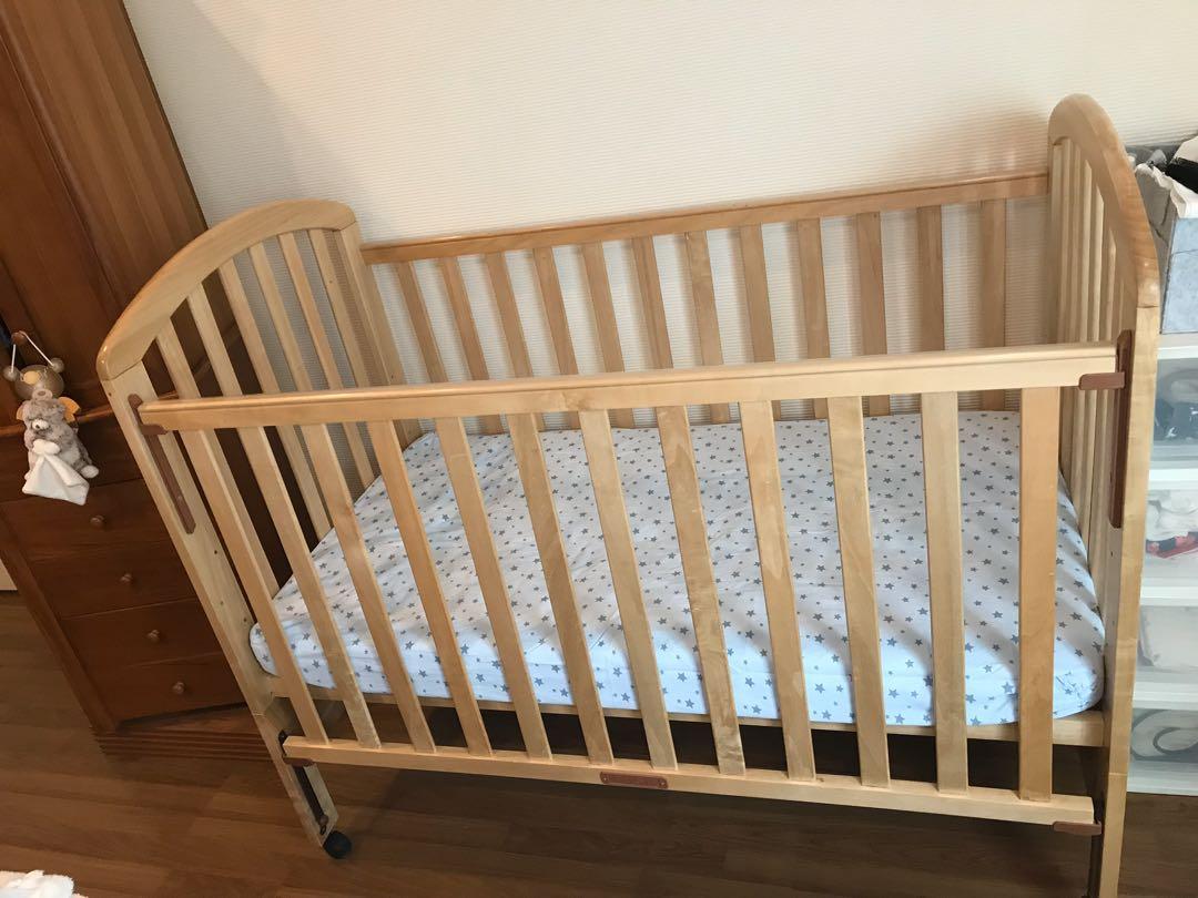 Big Baby Cot Convertible to Toddler Bed, Babies & Kids, Baby Nursery