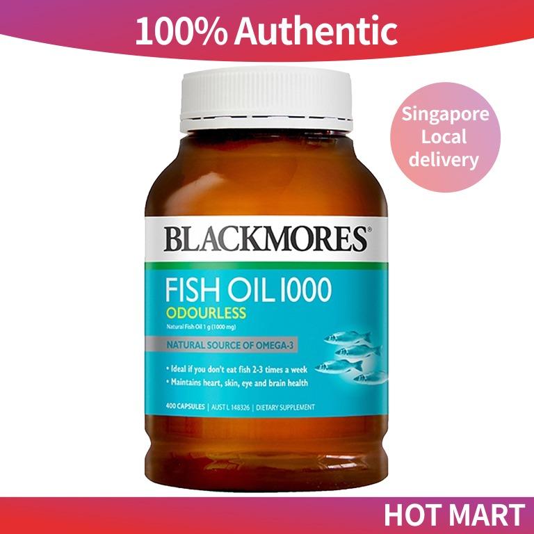 Blackmores Fish Oil 1000mg 400caps 深海鱼油 Supplement Vitamins Health Beauty Bath Body On Carousell