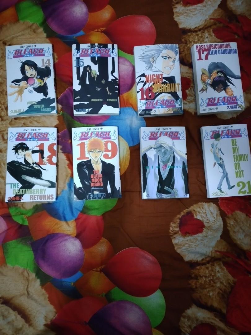 Bleach Manga Raw Vol 14 21 Books Comics Manga On Carousell