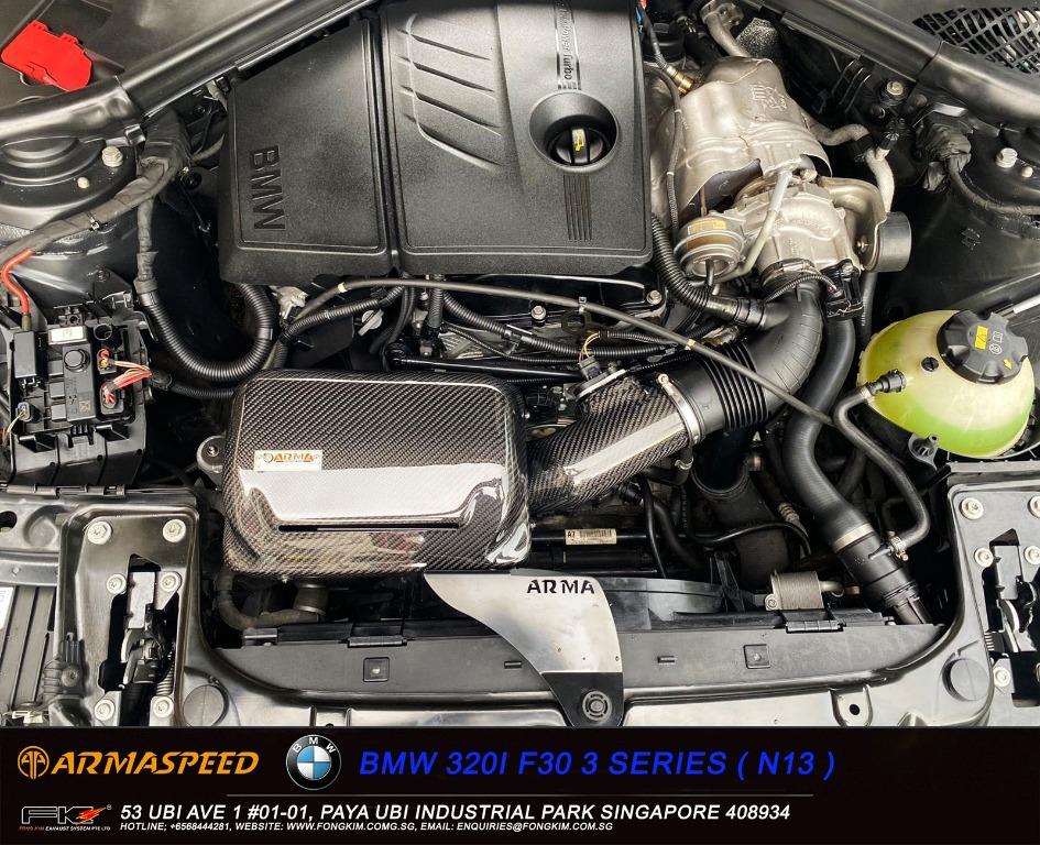 BMW F30 320I 3 Series ( N13 ) ( ARMASPEED CARBON COLD AIR INTAKE SYSTEM ...