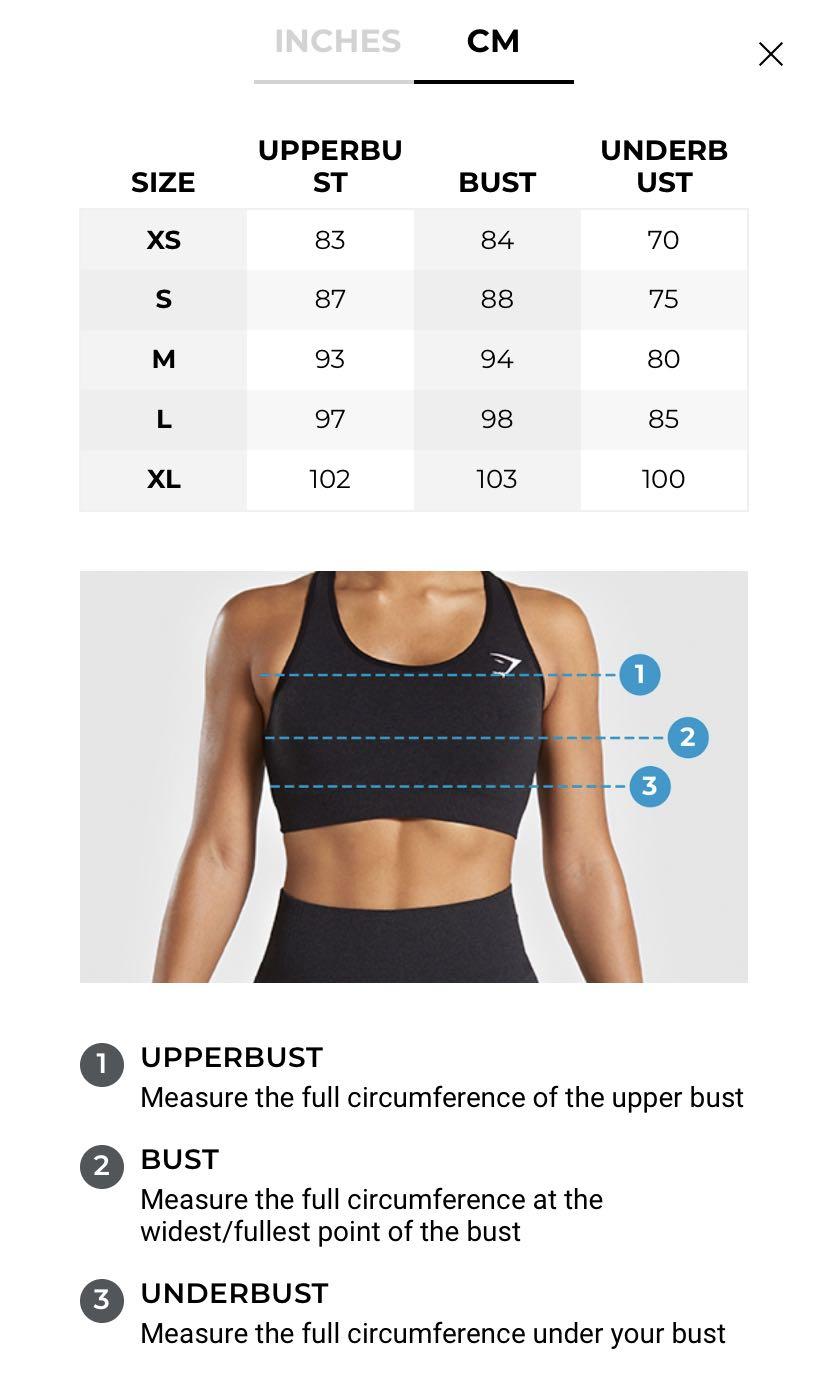 Gymshark legacy fitness bralette (S) , Women's Fashion, Activewear on  Carousell