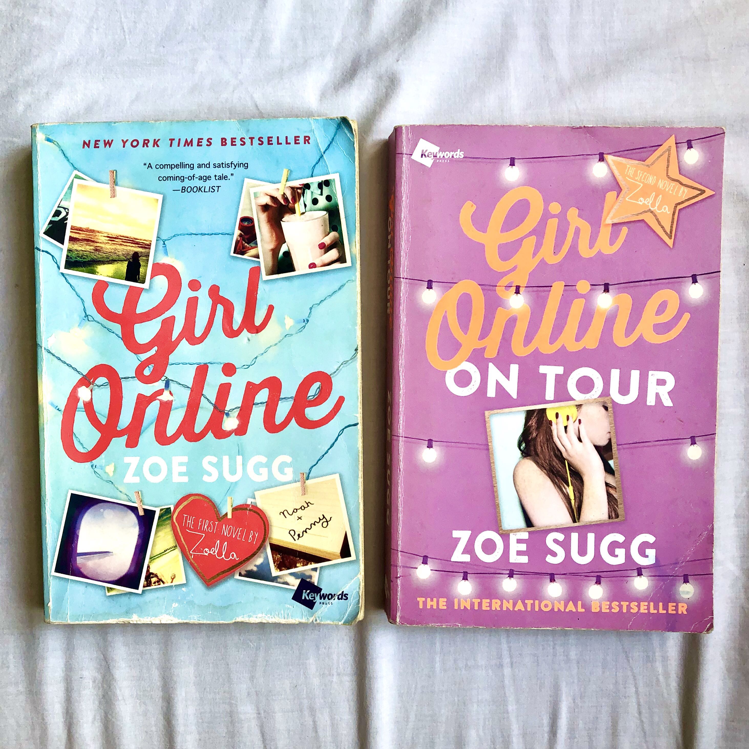 BOOK SET Girl Online & Girl Online: On Tour by Zoe Sugg (Zoella), Books, Books on Carousell