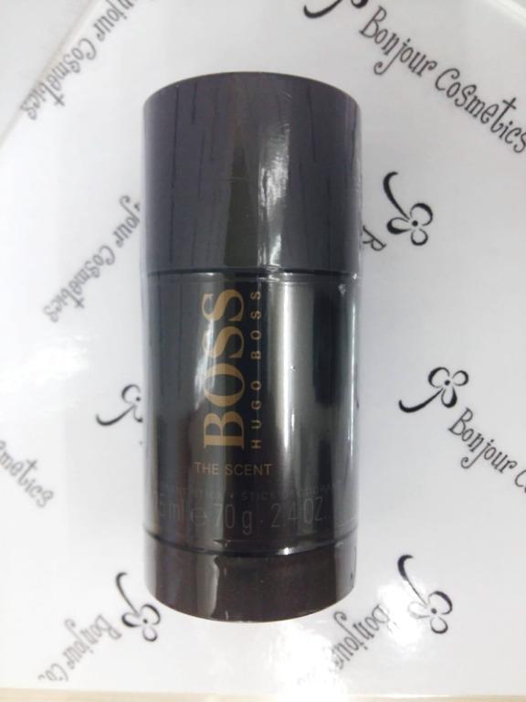 Boss Hugo Boss The Scent Deodorant Stick 75ml For Men Health Beauty Perfumes Deodorants On Carousell